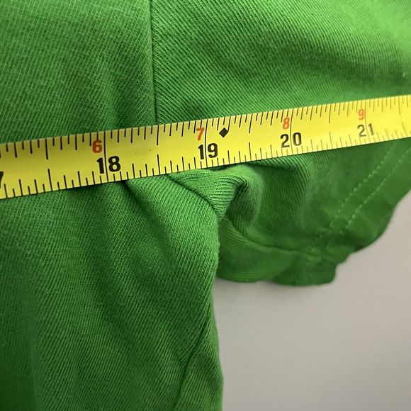 Seren Spread The Aloha Mens Medium Green T-Shirt Hang Loose Short Sleeve VGCond - Picture 6 of 7